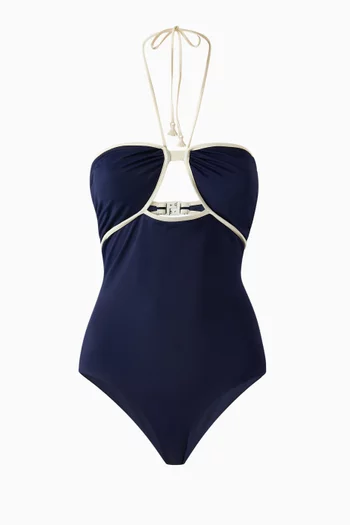Sea Salt One-piece Swimsuit in Lycra
