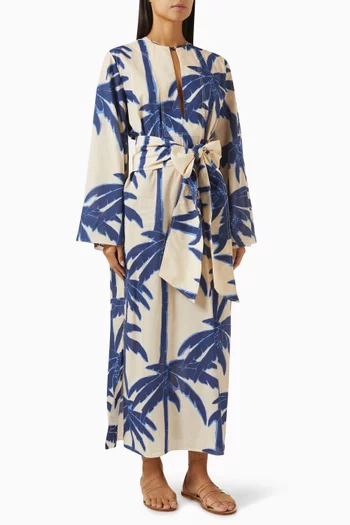 Sotaviento Tunic Dress in Cotton Poplin
