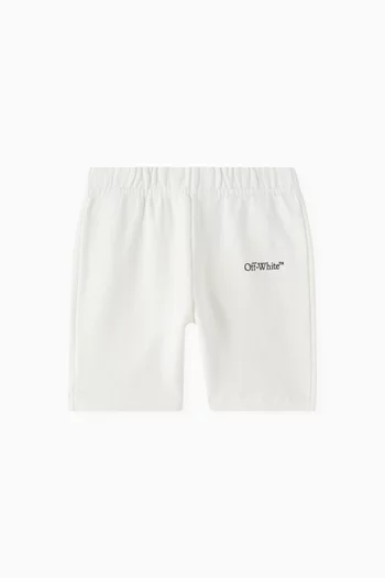 Bookish Sweat Shorts in Cotton