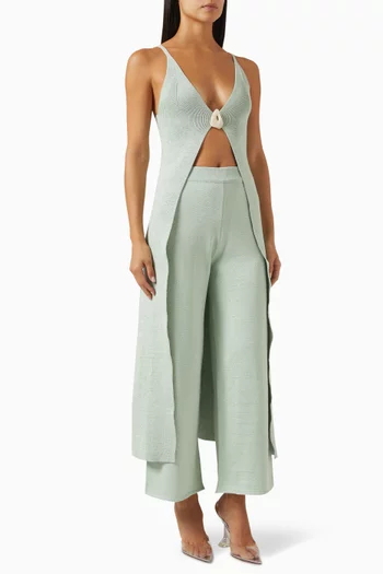 Clarissa Maxi Top in Viscose-blend