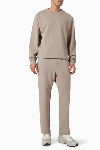 Bowery Signature Crew Sweatshirt in Cotton
