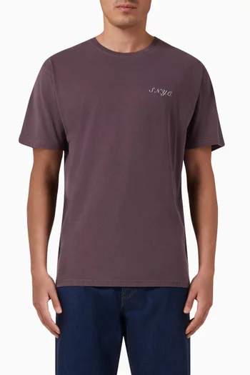Pigment Dyed T-shirt in Cotton