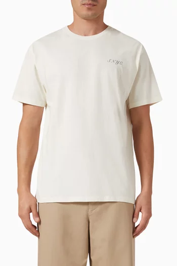 Pigment Dyed T-shirt in Cotton