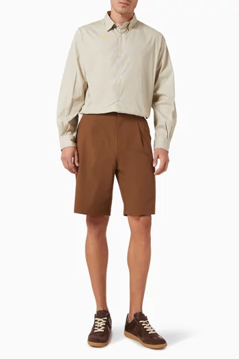 Walk Shorts in Wool-blend
