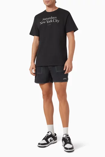 Talley Contrast Stitch Swim Shorts