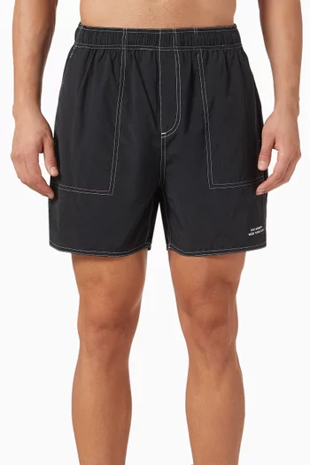 Talley Contrast Stitch Swim Shorts