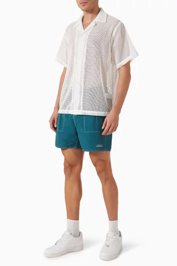 Talley Contrast Stitch Swim Shorts