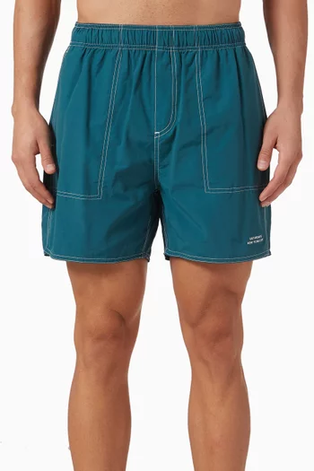 Talley Contrast Stitch Swim Shorts