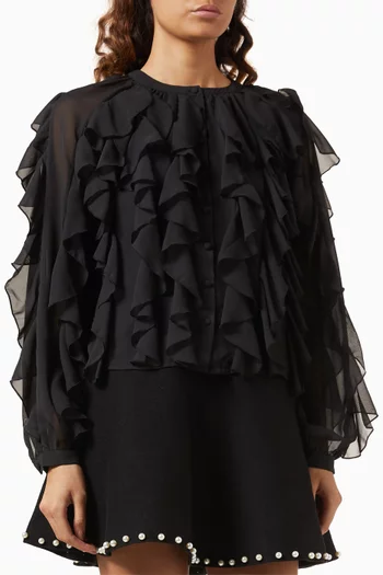 Yasmargot Flounce Shirt
