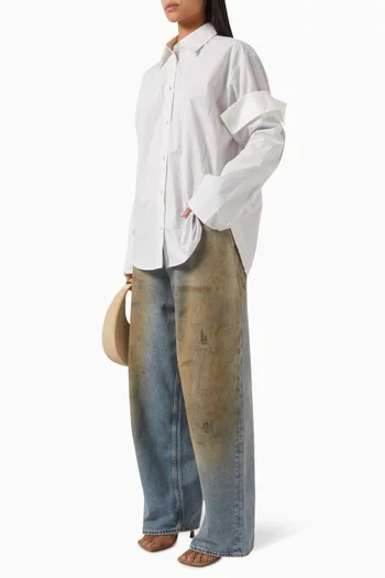 Layered Shirt in Cotton