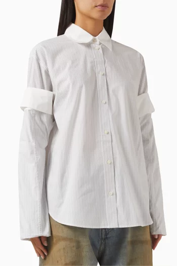 Layered Shirt in Cotton