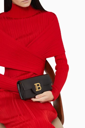 B-Buzz Wallet on Chain in Calfskin
