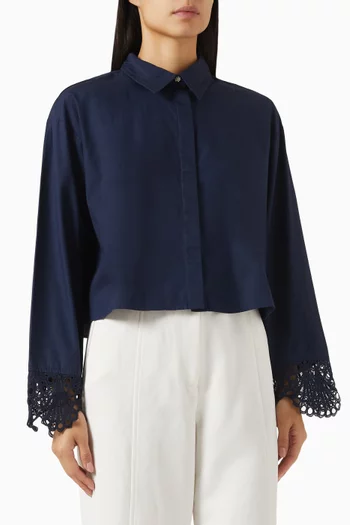 Yastrinity Crop Shirt in Organic Cotton