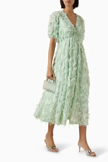 Yaspazylla 3D Midi Dress