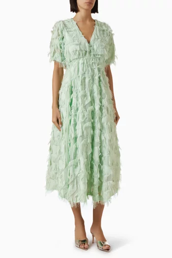 Yaspazylla 3D Midi Dress