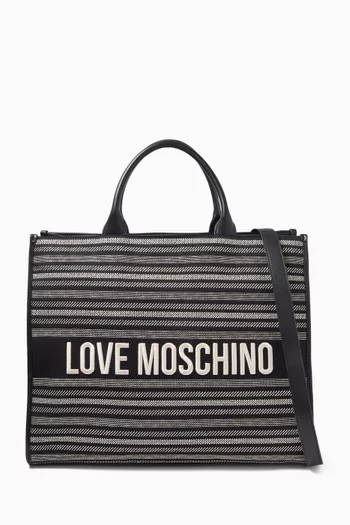 Flower Tote Bag in Canvas