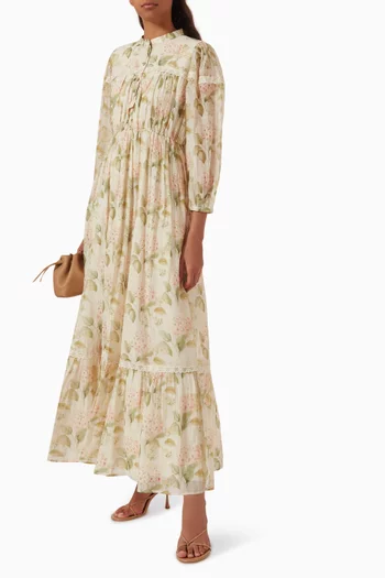 Amber Floral-print Dress