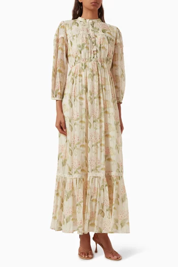 Amber Floral-print Dress