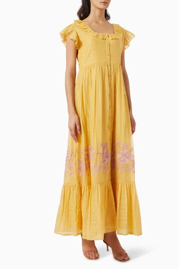 Plumi Embroidered Dress