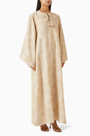 Moza Jacquard Kaftan