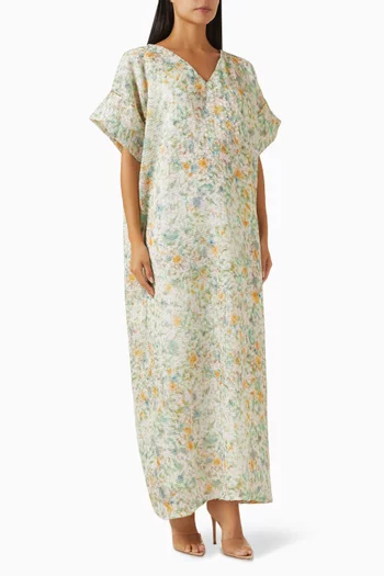 Amira Embossed Kaftan