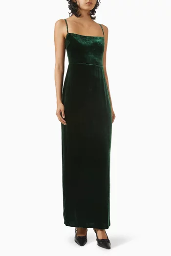 Frankie Dress in Velvet