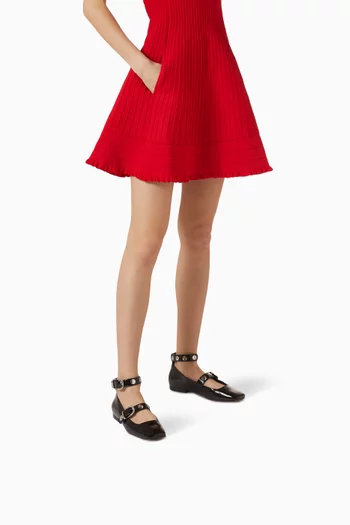 Farole Ballerina Flats in Leather