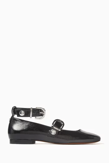 Farole Ballerina Flats in Leather