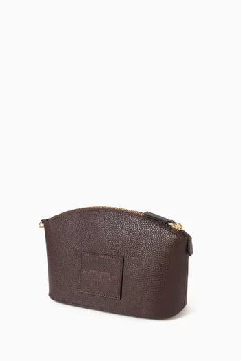 حقيبة مستحضرات تجميل جلد