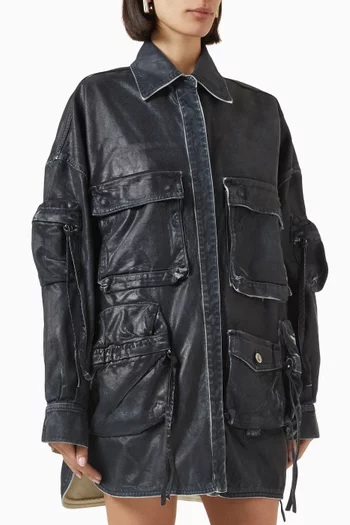 Multi-pocket Jacket in Cotton