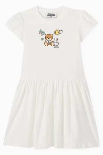 Teddy Bear Dress in Cotton