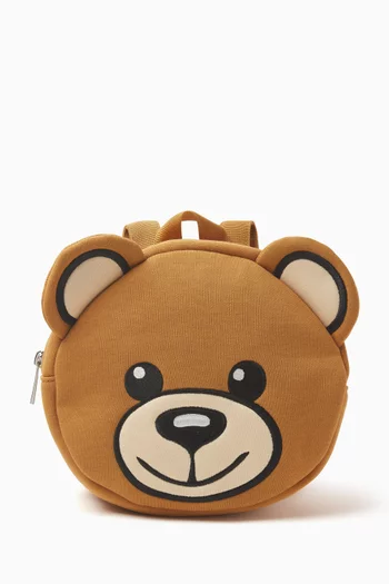 Teddy Bear Logo Backpack in Fleece