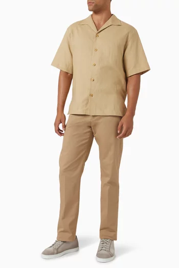 Requin Shirt in Cotton & Linen