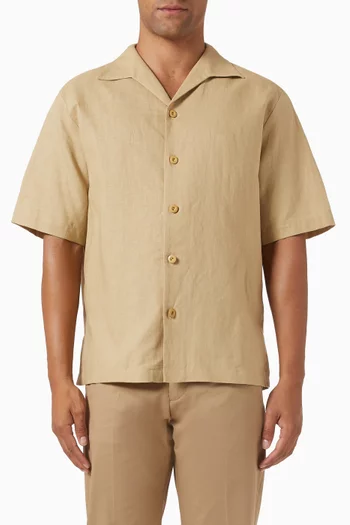 Requin Shirt in Cotton & Linen