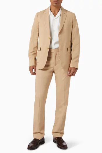 Suit Trousers in Lyocell-blend