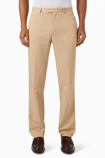 Suit Trousers in Lyocell-blend