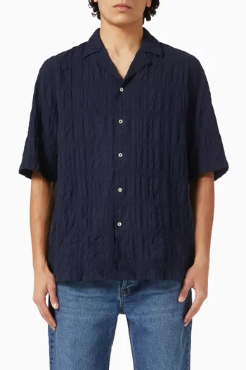 Luis Shirt in Seersucker