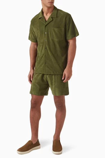 Terry Shirt in Cotton Terrycloth