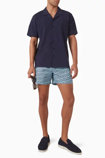 Resort Shirt in Cotton Piqué
