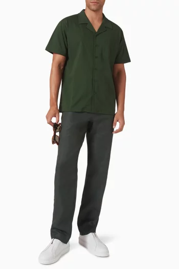 Resort Shirt in Cotton Piqué