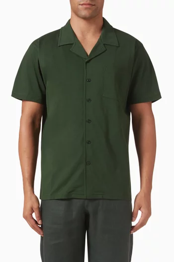 Resort Shirt in Cotton Piqué