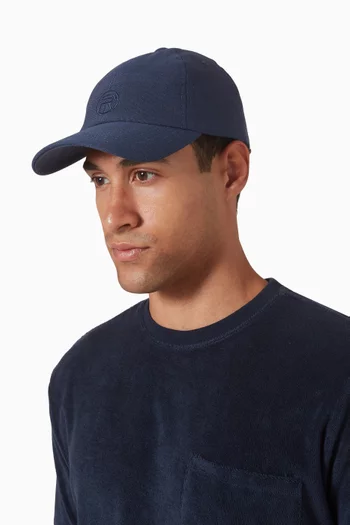 Logo Cap in Cotton Canvas