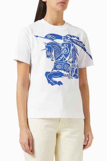 Equestrian Knight T-shirt in Cotton