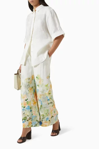 Dreamscape Pants in Linen Blend