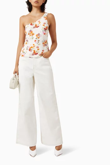 Wavebreak Mid-rise Jeans in Denim