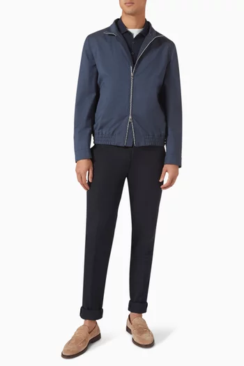 Italian-fit Pants in Gabardine