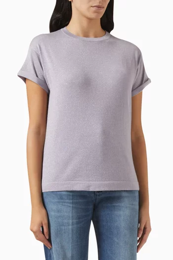 Knit Top in Cashmere & Silk