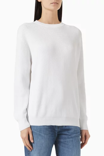 Crewneck Sweater in Cotton