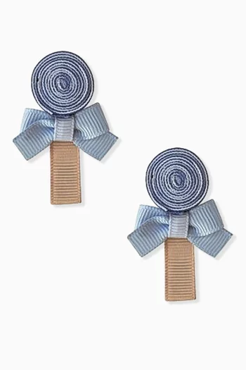 Lollipop Hair Clips, Set of 2