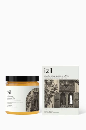 Enchanting Gardens of Fes Orange Blossom Exfoliating Body Scrub, 260g